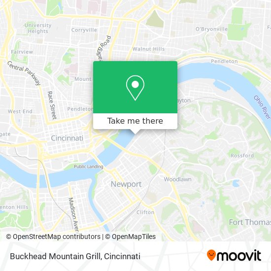 Mapa de Buckhead Mountain Grill