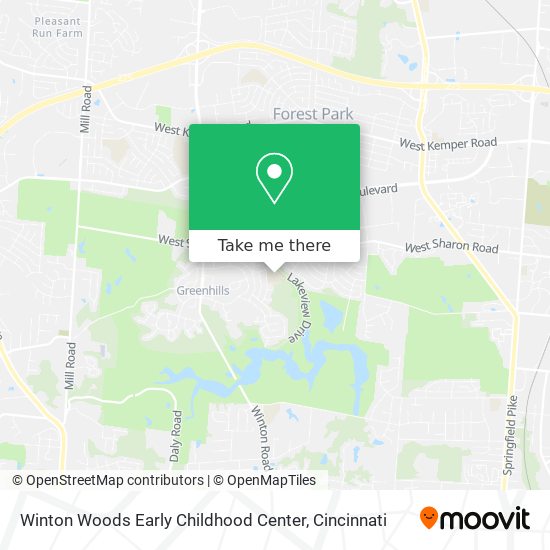 Winton Woods Early Childhood Center map