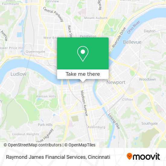 Raymond James Financial Services map