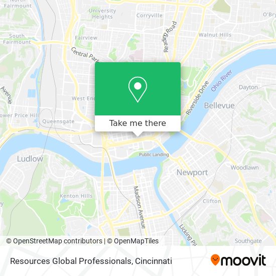 Resources Global Professionals map