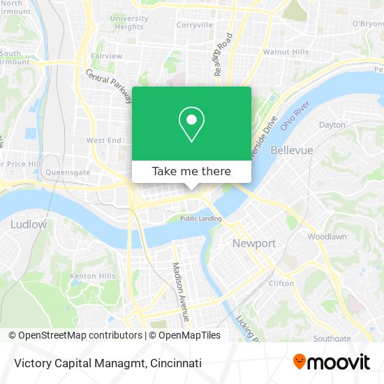 Victory Capital Managmt map