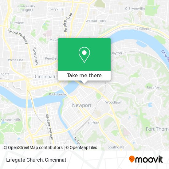 Mapa de Lifegate Church