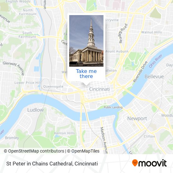 St Peter in Chains Cathedral map