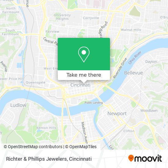 Richter & Phillips Jewelers map