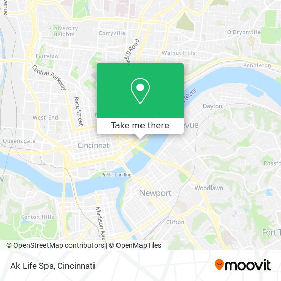 Mapa de Ak Life Spa