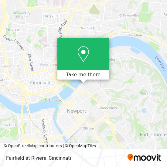 Mapa de Fairfield at Riviera