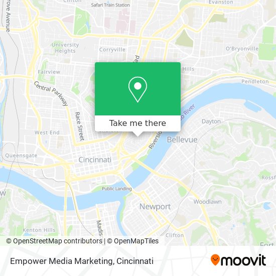 Empower Media Marketing map