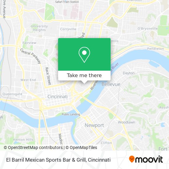 El Barril Mexican Sports Bar & Grill map