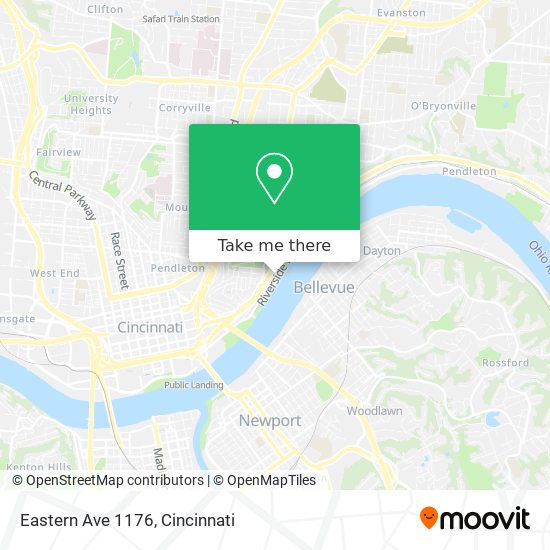Mapa de Eastern Ave 1176