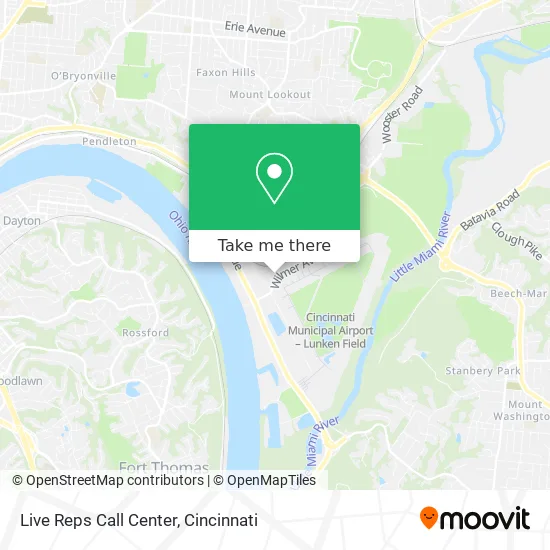 Live Reps Call Center map