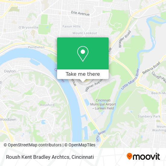 Mapa de Roush Kent Bradley Archtcs