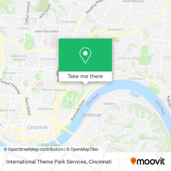 Mapa de International Theme Park Services