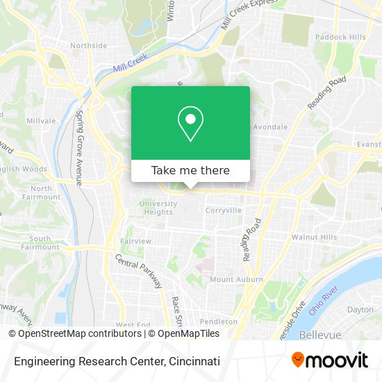 Mapa de Engineering Research Center