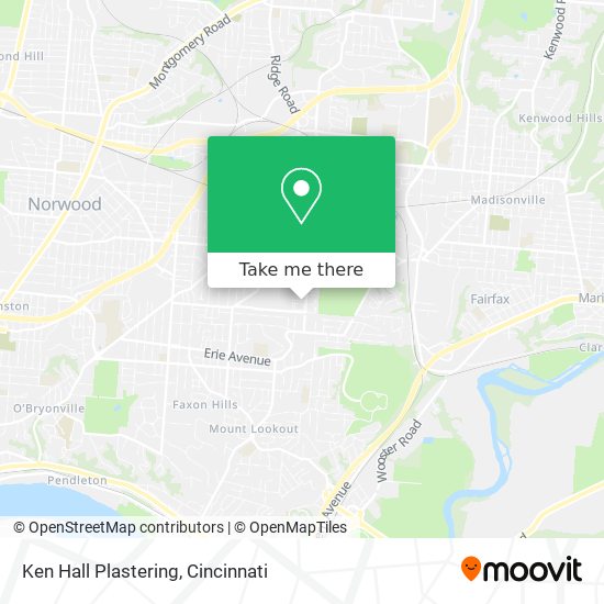 Mapa de Ken Hall Plastering