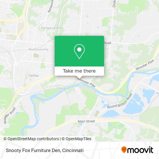 Snooty Fox Furniture Den map