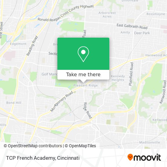 Mapa de TCP French Academy