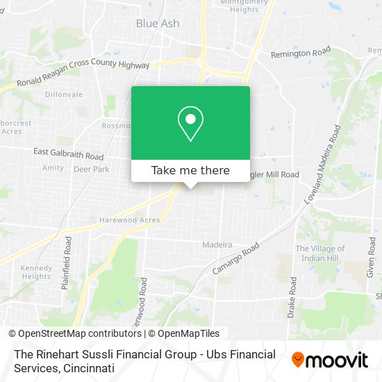 The Rinehart Sussli Financial Group - Ubs Financial Services map