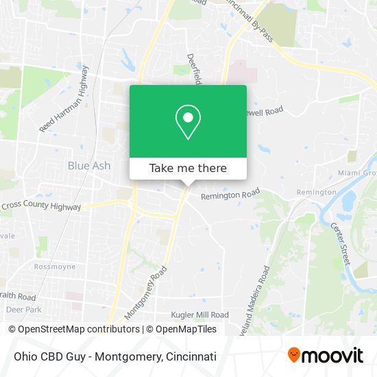 Ohio CBD Guy - Montgomery map