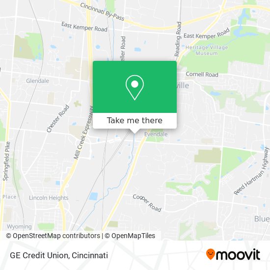 Mapa de GE Credit Union