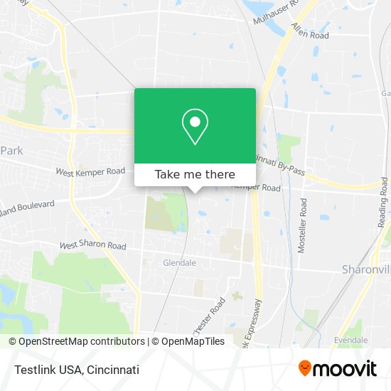 Mapa de Testlink USA