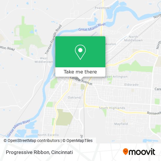 Progressive Ribbon map
