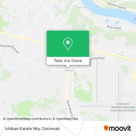 Ichiban Karate Nky map