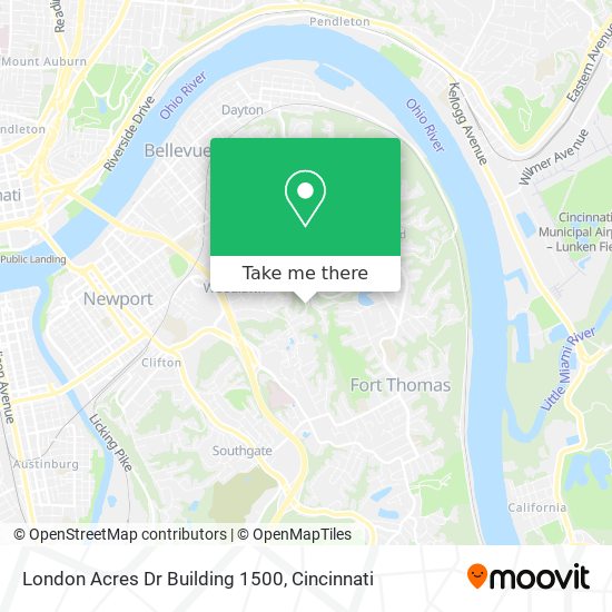Mapa de London Acres Dr Building 1500