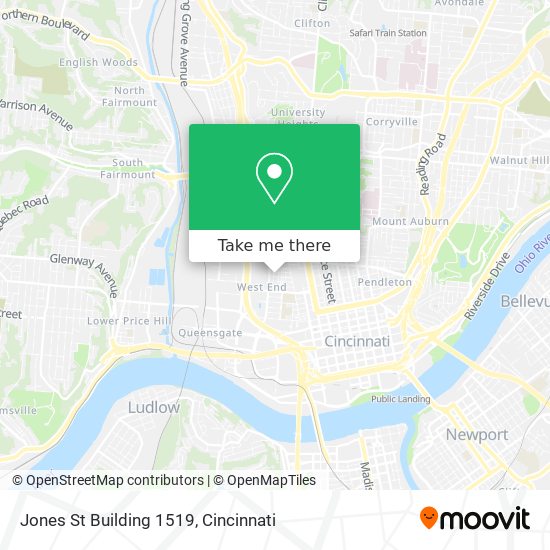 Jones St Building 1519 map