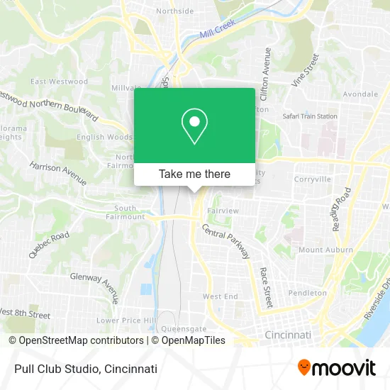 Mapa de Pull Club Studio