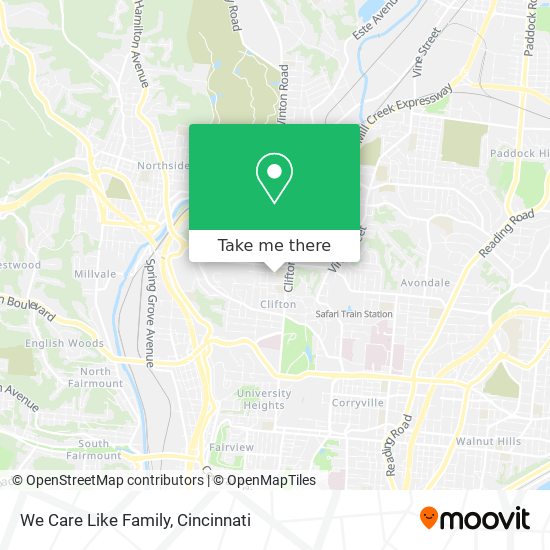 We Care Like Family map