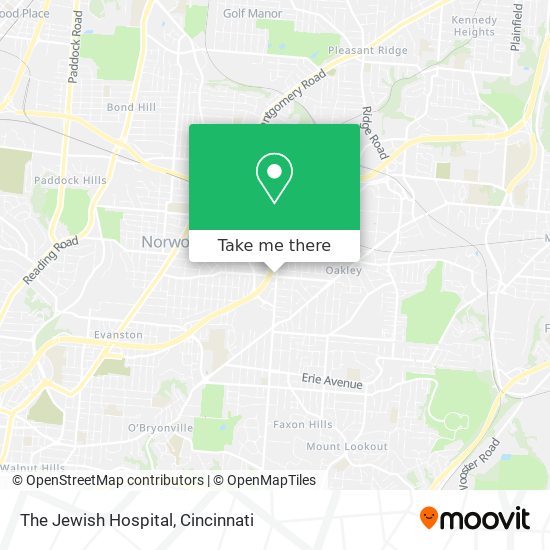 The Jewish Hospital map
