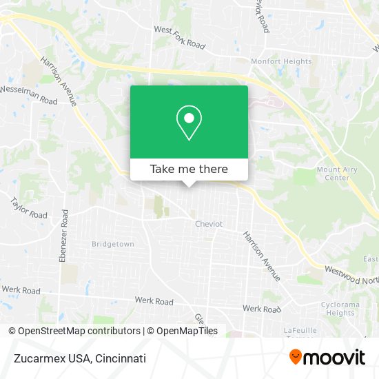 Mapa de Zucarmex USA
