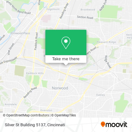 Mapa de Silver St Building 5137