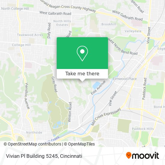 Mapa de Vivian Pl Building 5245