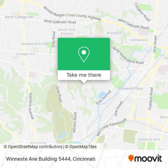 Mapa de Winneste Ave Building 5444