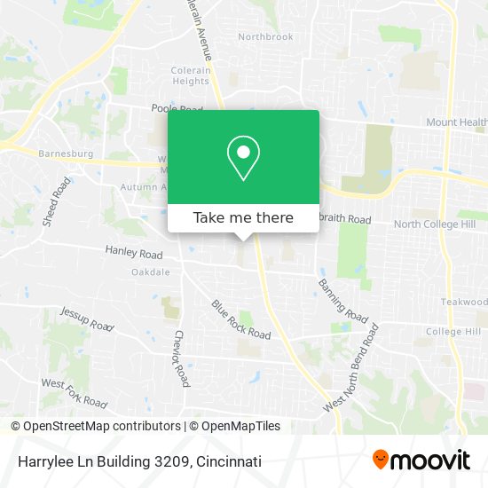 Mapa de Harrylee Ln Building 3209