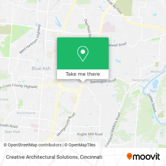 Creative Architectural Solutions map