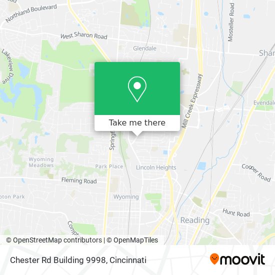 Mapa de Chester Rd Building 9998