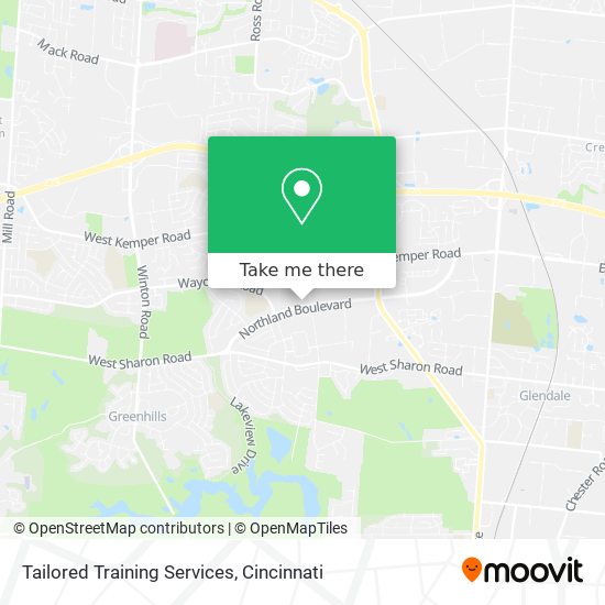 Tailored Training Services map