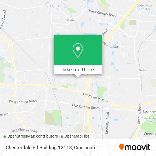 Mapa de Chesterdale Rd Building 12113