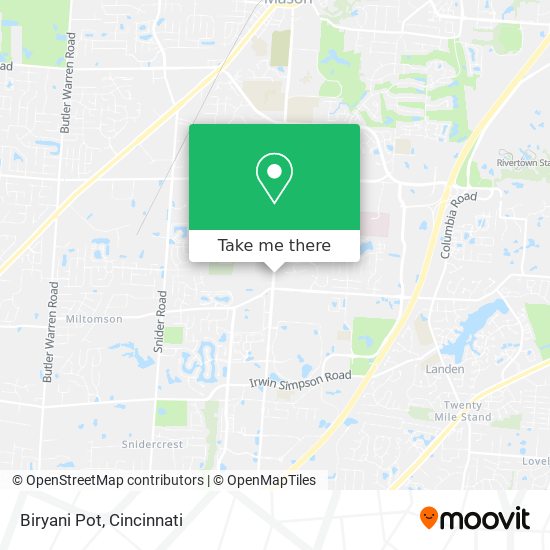 Mapa de Biryani Pot