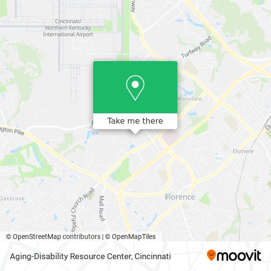 Aging-Disability Resource Center map