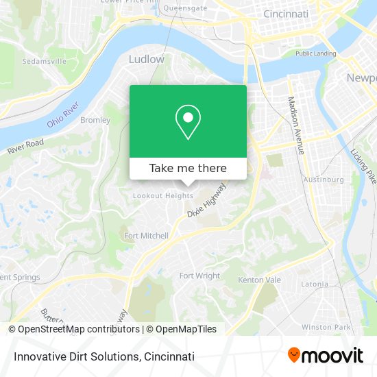 Innovative Dirt Solutions map