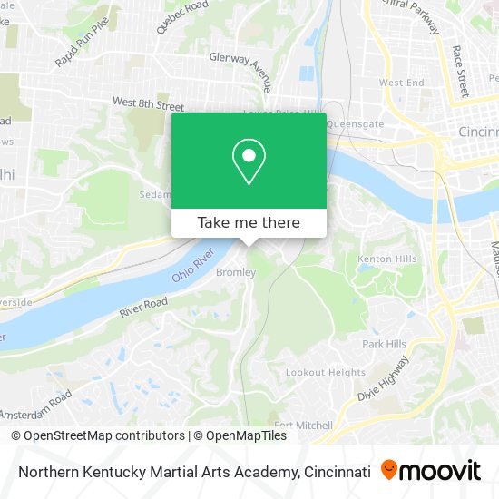 Northern Kentucky Martial Arts Academy map