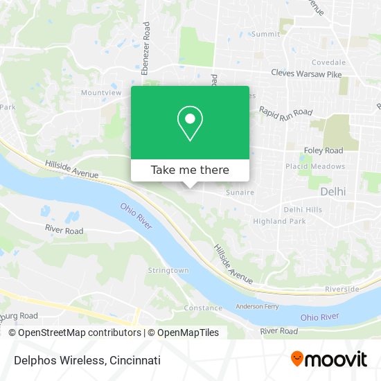 Delphos Wireless map