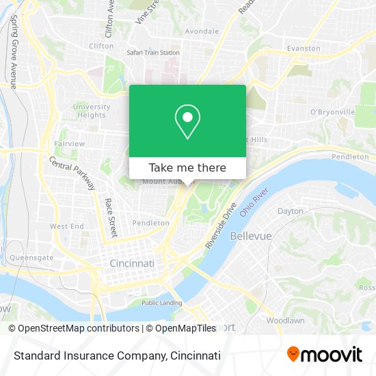 Standard Insurance Company map