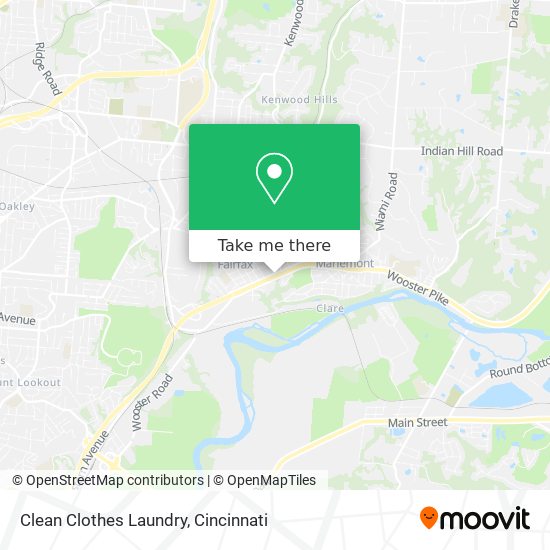 Clean Clothes Laundry map