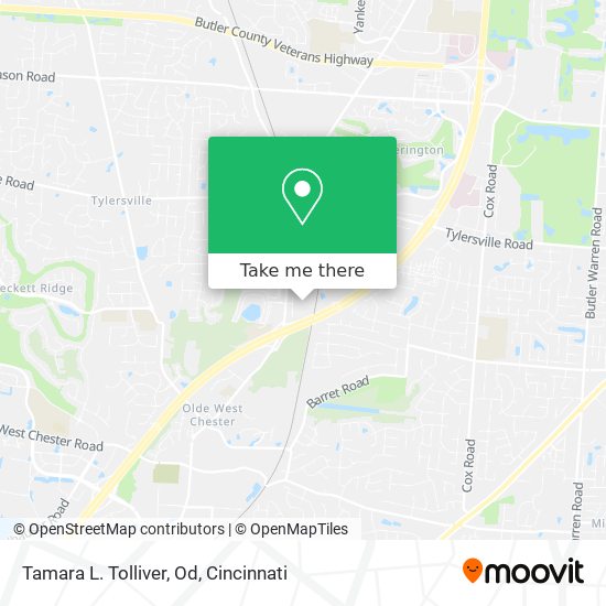 Tamara L. Tolliver, Od map