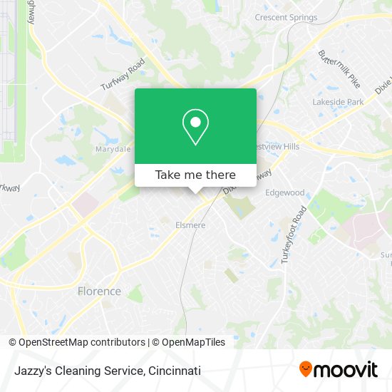 Mapa de Jazzy's Cleaning Service