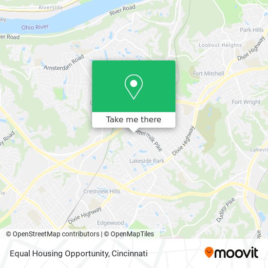 Equal Housing Opportunity map